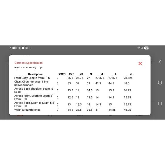 Quacker Factory Large Light Navy Gromet Detail Elbow Sleeve Top A684991 NWOT - Picture 11 of 11